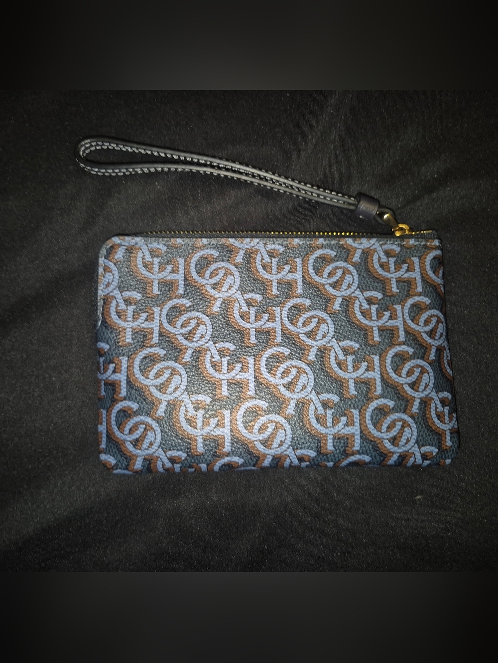 Coach Monogram Wristlet